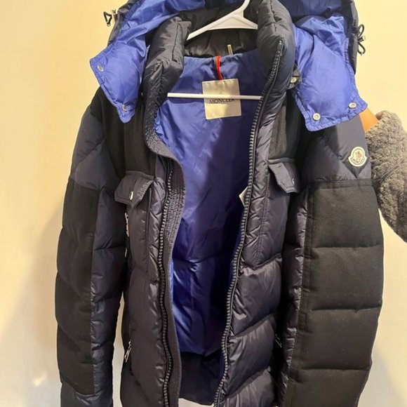 Mens Moncler Dimier Puffer Winter Jacket - Size 5 - Picture 3 of 12